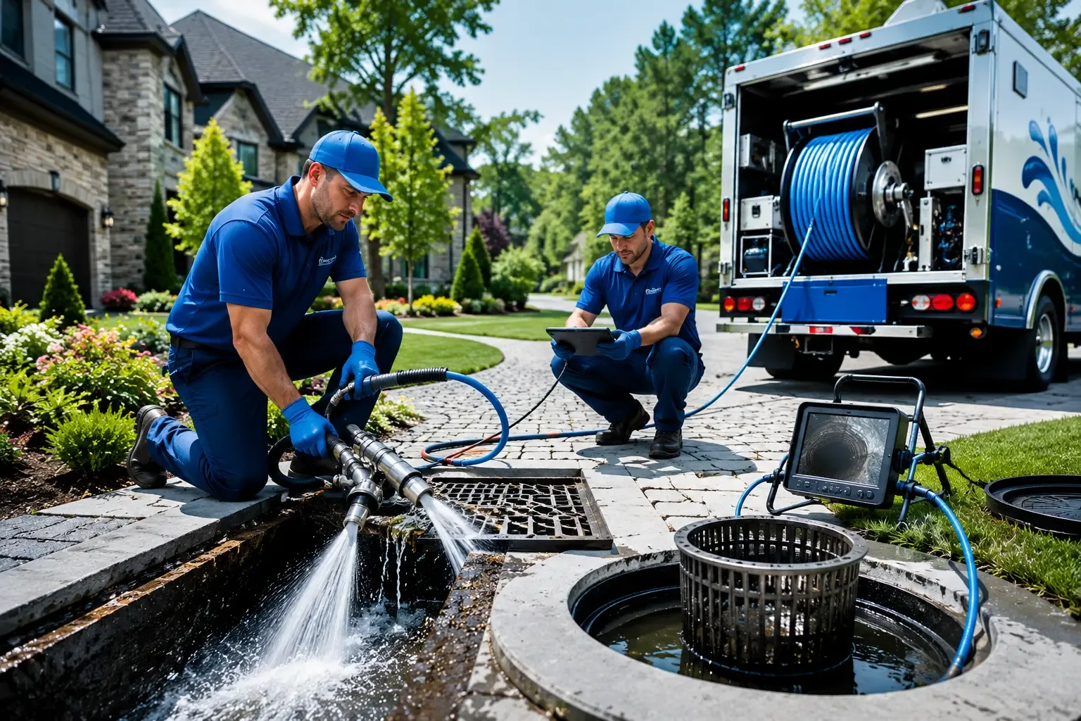 Local outdoor drain cleaning professionals in Irvine, PA